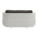 Zuo Coral Reef Loveseat Gray - Bed & Sofa Hub