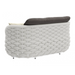Zuo Coral Reef Loveseat Gray - Bed & Sofa Hub