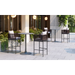 Zuo Palm Paradise Barstool Gray - Bed & Sofa Hub