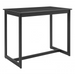 Zuo Midnight Wave Bar Table Black - Bed & Sofa Hub