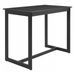 Zuo Midnight Wave Bar Table Black - Bed & Sofa Hub