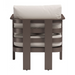 Zuo Bal Harbor Armchair White - Bed & Sofa Hub