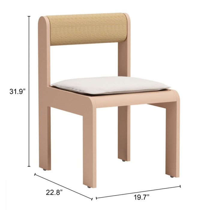 Zuo Island Dining Chair White - Bed & Sofa Hub