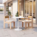 Zuo Island Dining Chair White - Bed & Sofa Hub