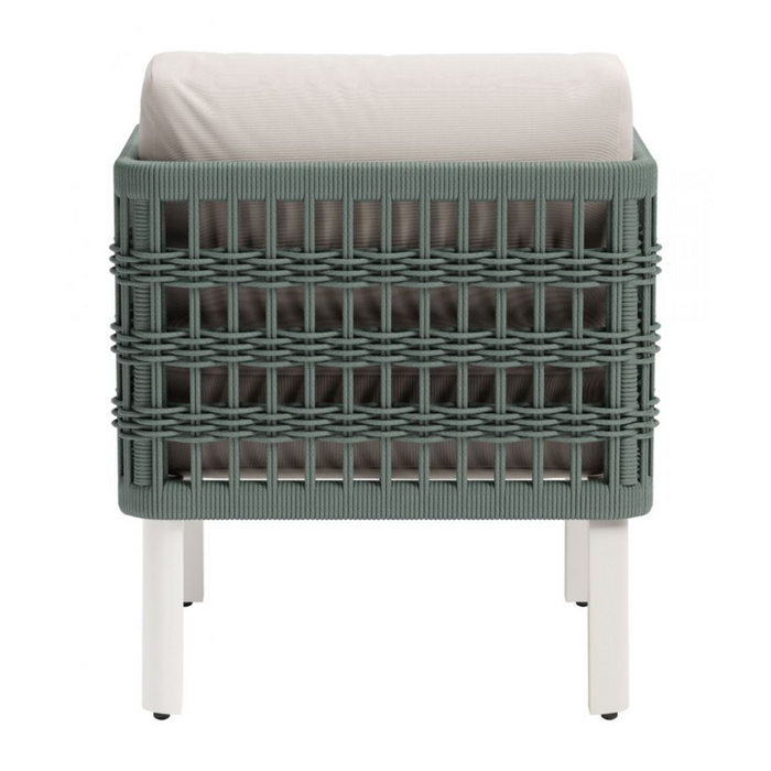 Zuo Bridgehampton Armchair White - Bed & Sofa Hub