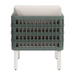Zuo Bridgehampton Armchair White - Bed & Sofa Hub