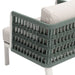 Zuo Bridgehampton Armchair White - Bed & Sofa Hub