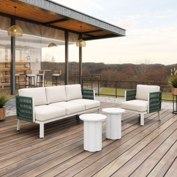 Zuo Bridgehampton Sofa White - Bed & Sofa Hub