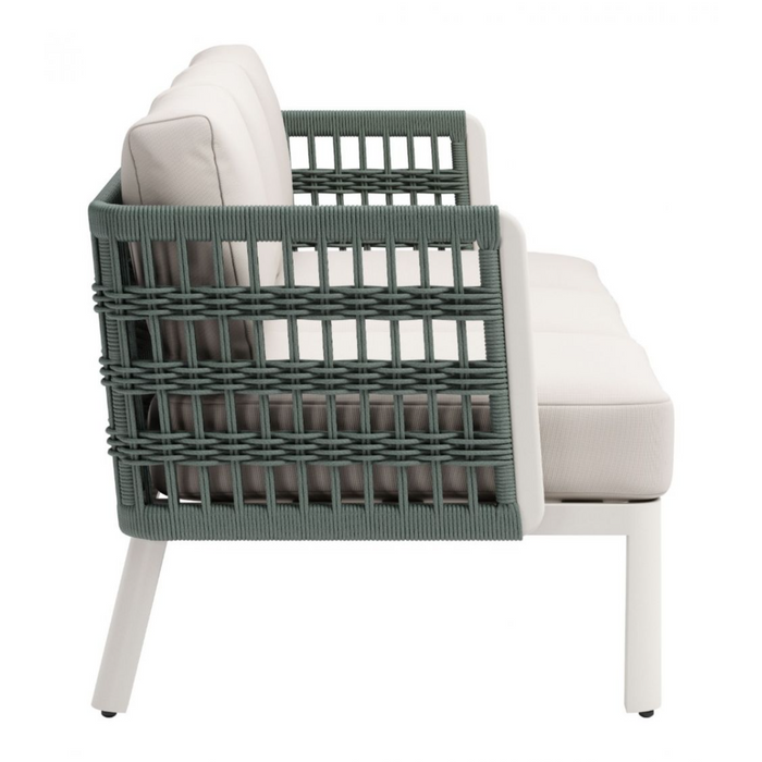 Zuo Bridgehampton Sofa White - Bed & Sofa Hub
