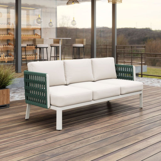 Zuo Bridgehampton Sofa White - Bed & Sofa Hub