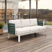 Zuo Bridgehampton Sofa White - Bed & Sofa Hub