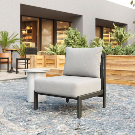 Zuo Horizon Accent Chair Gray - Bed & Sofa Hub