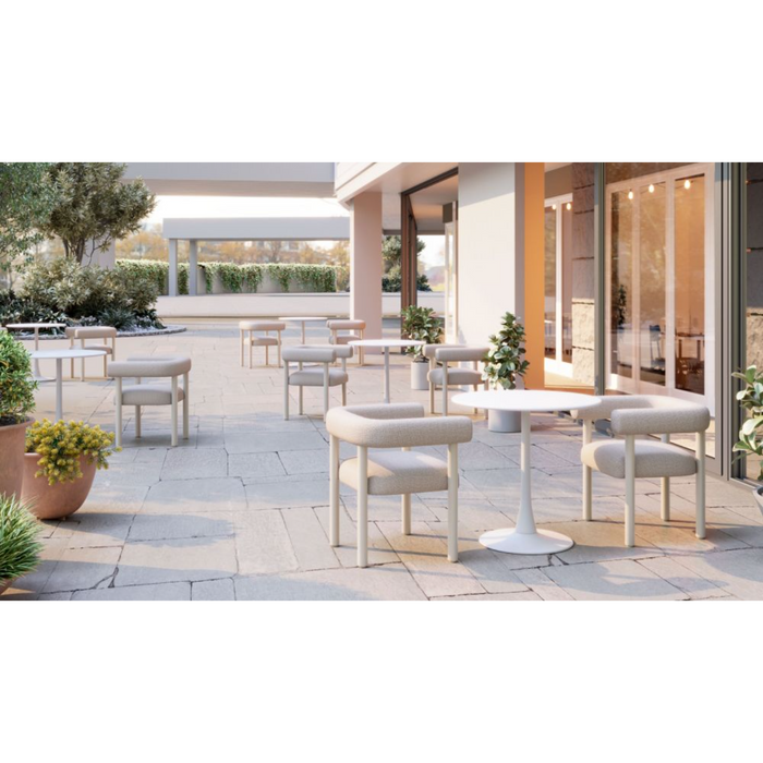 Zuo Soleil Dining Table White - Bed & Sofa Hub