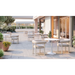 Zuo Soleil Dining Table White - Bed & Sofa Hub