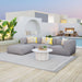 Zuo Luanda Corner Chair Gray - Bed & Sofa Hub