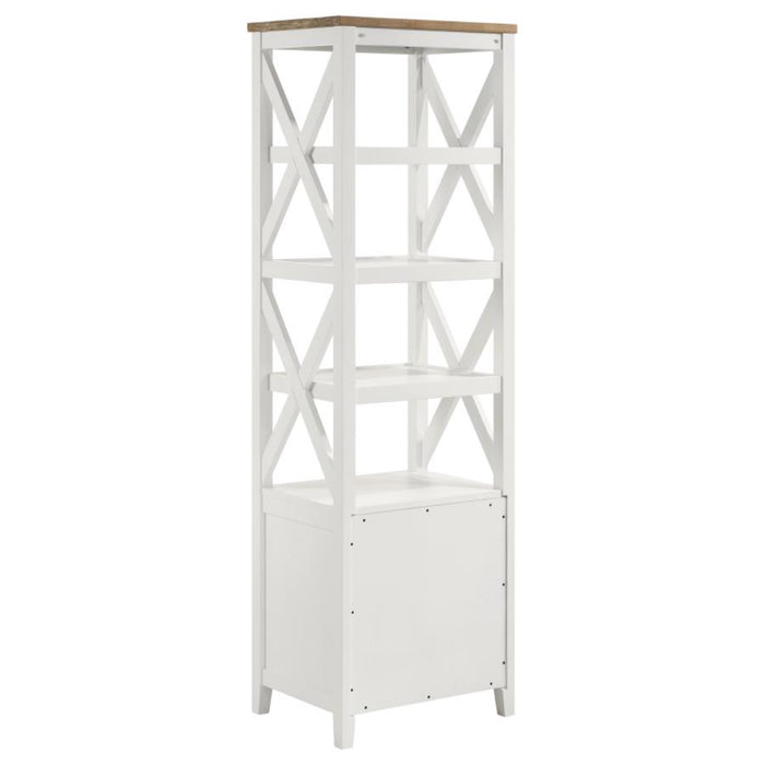 Coaster Hollis 3-piece 67" TV Stand Entertainment Center White - Bed & Sofa Hub