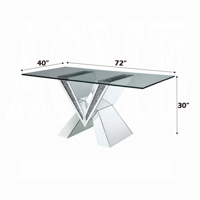 ACME Noralie Dining Table - Bed & Sofa Hub