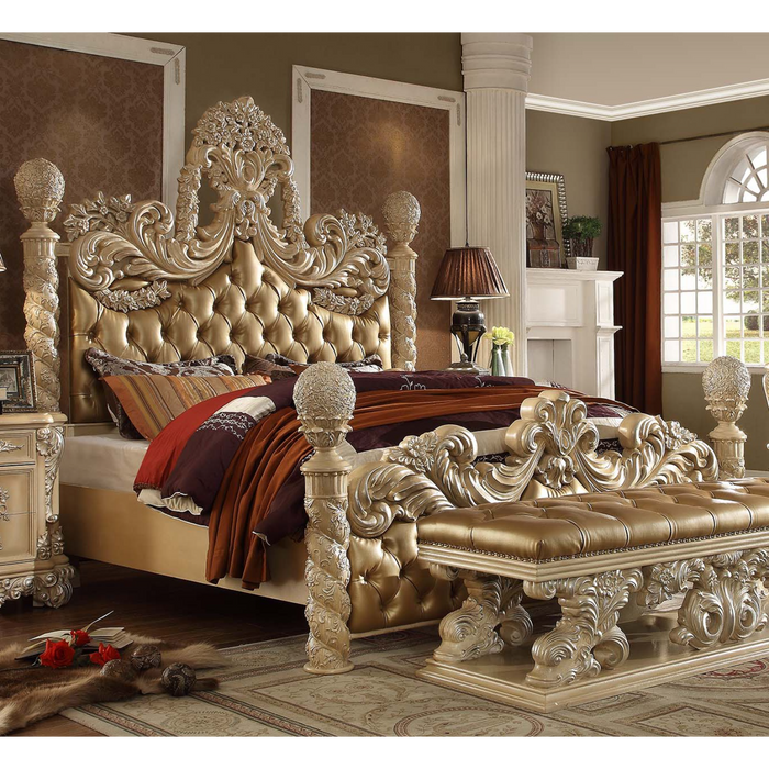 Homey Design HD-7266 – 5PC BEDROOM SET HD-7266-BSET5-EK - Bed & Sofa Hub
