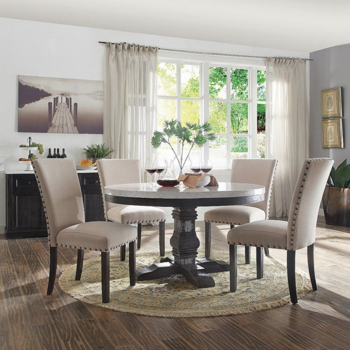 ACME Nolan Round Dining Table - Bed & Sofa Hub
