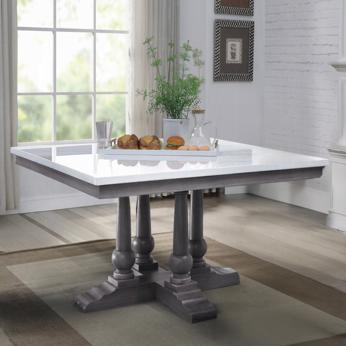 ACME Yabeina Square Dining Table - Bed & Sofa Hub