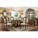 Homey Design HD-8008 – 5PC ROUND DINING SET - Bed & Sofa Hub