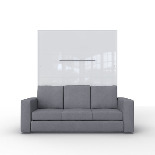 Maxima House Invento European Queen Size Vertical Murphy Bed with Sofa - Bedroom Set - Bed & Sofa Hub