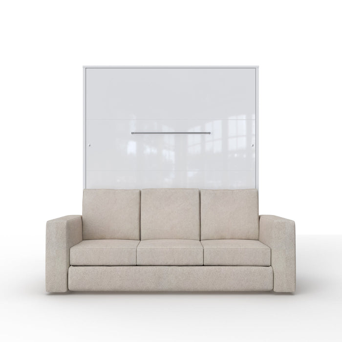 Maxima House Invento European Queen Size Vertical Murphy Bed with Sofa - Bedroom Set - Bed & Sofa Hub