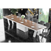 Maxima House Dining Set ALETA 11 pcs. modern Dining Table - Bed & Sofa Hub