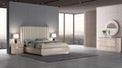 Whiteline Modern Living Waves Bed King BK1753 - Bed & Sofa Hub