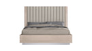 Whiteline Modern Living Waves Bed King BK1753 - Bed & Sofa Hub