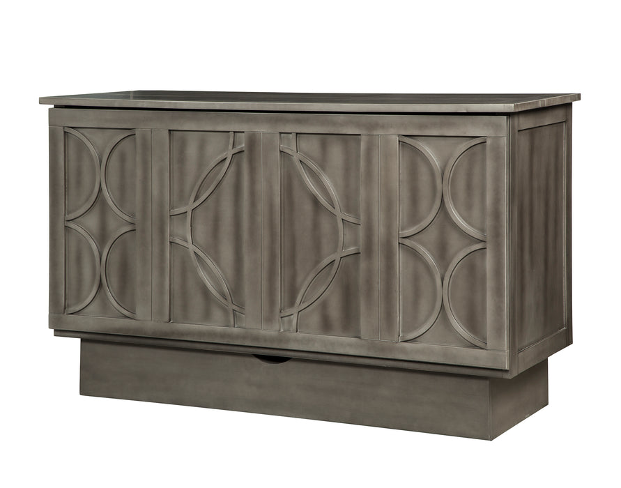Arason Enterprises Creden-ZzZ Brussels Charcoal Queen Size Cabinet Bed 543-20 - Bed & Sofa Hub