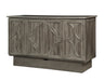 Arason Enterprises Creden-ZzZ Brussels Charcoal Queen Size Cabinet Bed 543-20 - Bed & Sofa Hub