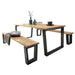 Maxima House Solid Wood Dining Set Bellini - Bed & Sofa Hub