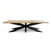 Maxima House EDDER-2X Oak wood Dining Table - Bed & Sofa Hub