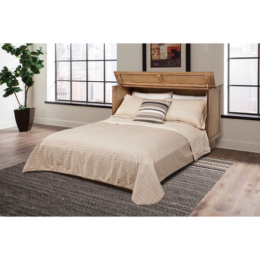 Arason Enterprises Creden-ZzZ Essex Ash Queen Size Cabinet Bed - Bed & Sofa Hub