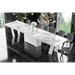 Maxima House Dining Set ALETA 11 pcs. modern Dining Table - Bed & Sofa Hub