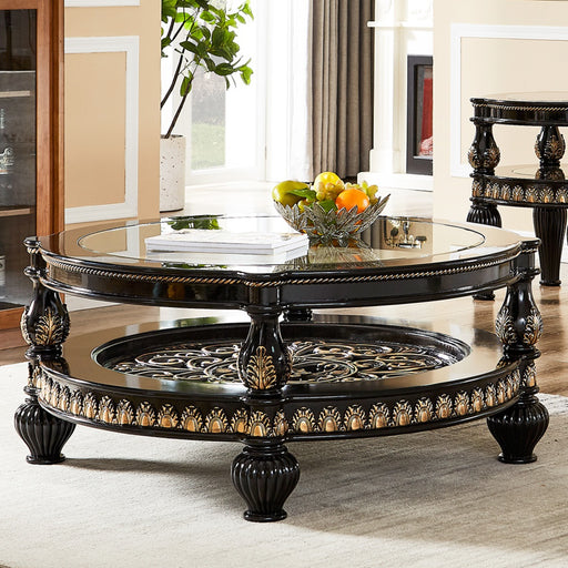 Homey Design Hd-1208 – 3 Pc Coffee Table Set Accent Furniture - Bed & Sofa Hub