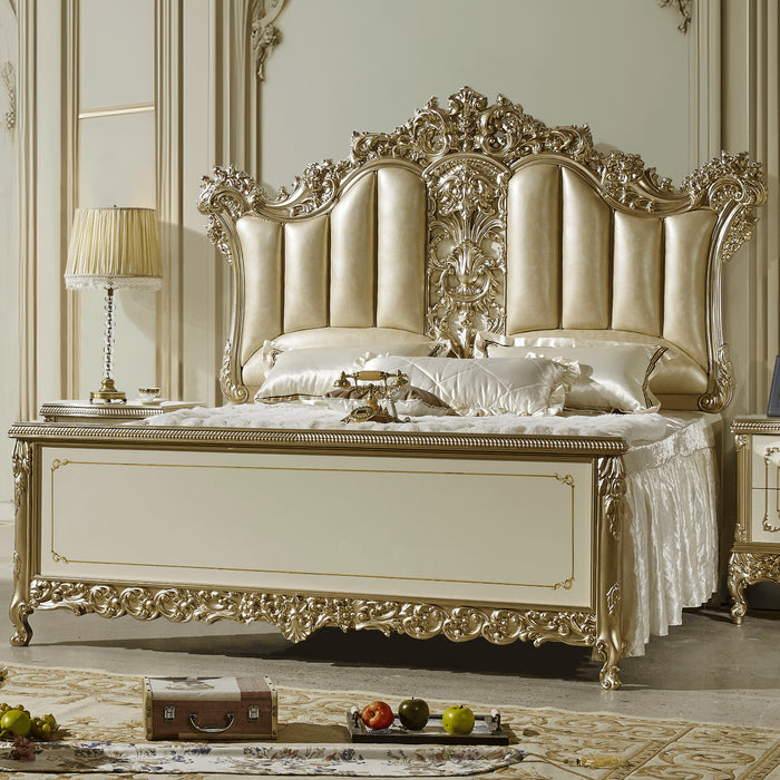 Homey Design HD-1812 4PC Bedroom Set - Bed & Sofa Hub