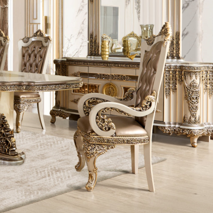 Homey Design Hd-1881 – 7 Pc Dining Set - Bed & Sofa Hub