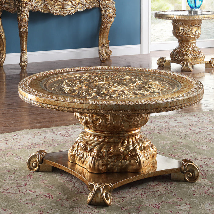 Homey Design Hd-328 G – 3 Pc Coffee Table Set Accent Furniture - Bed & Sofa Hub