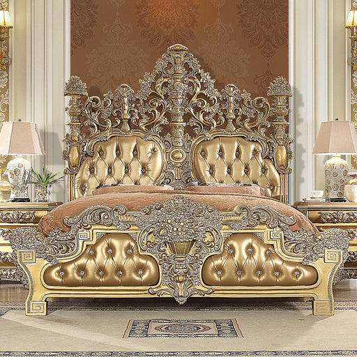 Homey Design Hd-8016 – 4 Pc Bedroom Set - Bed & Sofa Hub