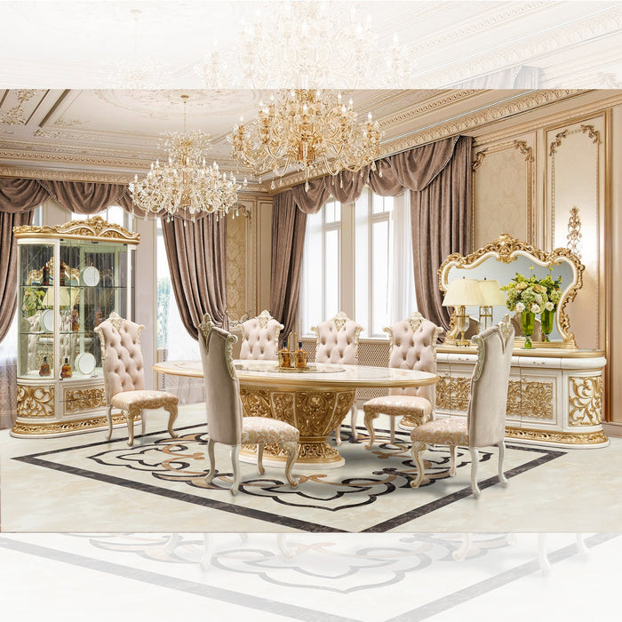 Homey Design HD-903 – 7 PC DINING ROOM SET