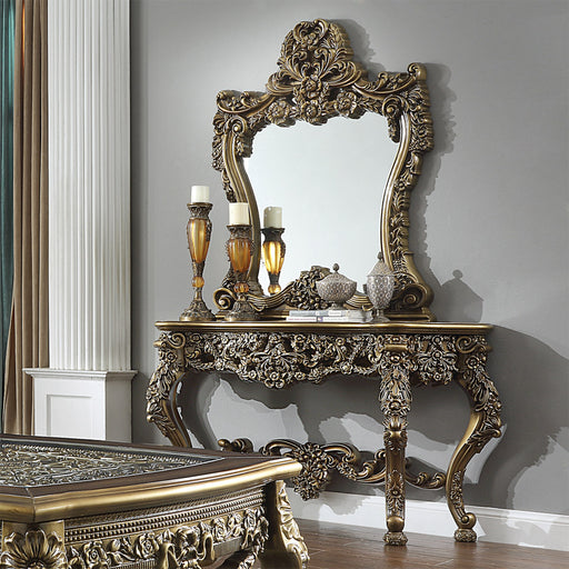 Homey Design Hd-905 Br – Console Table - Bed & Sofa Hub