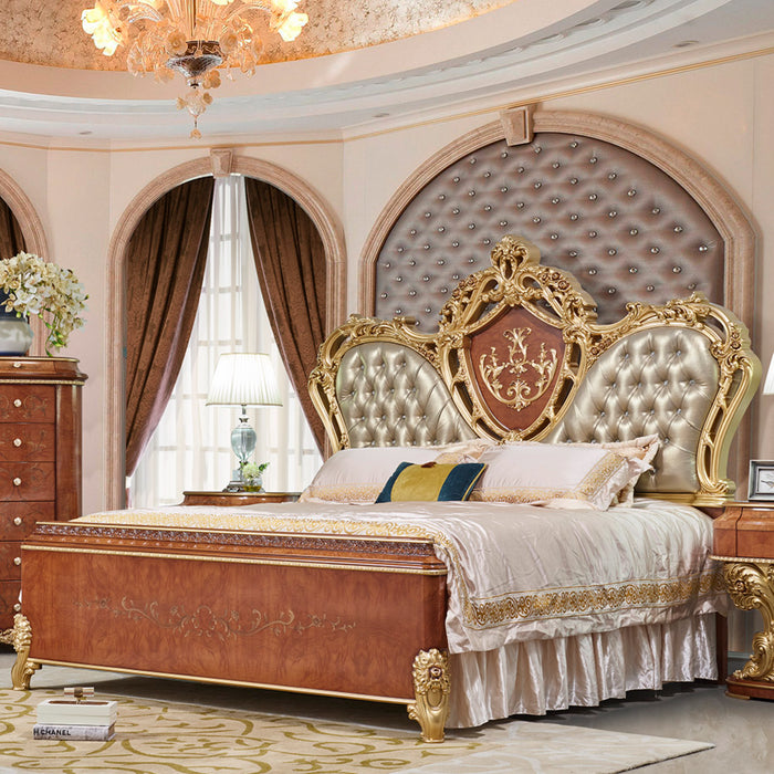 Homey Design HD-9090 – 5 PC BEDROOM SET - Bed & Sofa Hub