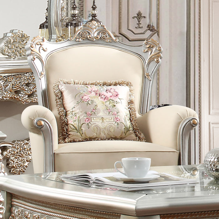 Homey Design HD-91633 – 3PC FRENCH SALON SOFA Living Room Set HD-SLC91633 - Bed & Sofa Hub