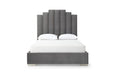 Whiteline Modern Living Jordan Queen Bed BQ1688F - Bed & Sofa Hub