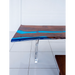 Maxima House Elm Tree Solid Wood Dining Table Kurt Filled with Polymer Resin - Bed & Sofa Hub