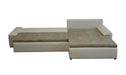 Maxima House Sectional sleeper Sofa LONDON with storage, Right Facing Chaise BEN019 - Bed & Sofa Hub