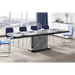 Maxima House Dining Table Moka with 2 Extensions - Bed & Sofa Hub