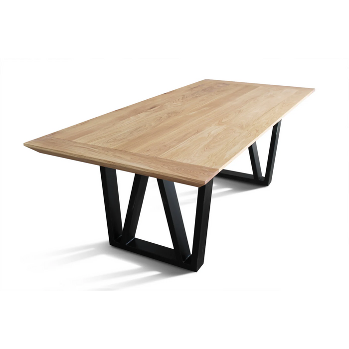 Maxima House Solid Wood Dining Table Prizma - Bed & Sofa Hub